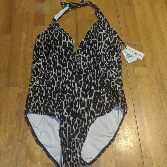 Calvin Klein Other - NWT Calvin Klein leopard bathing suit